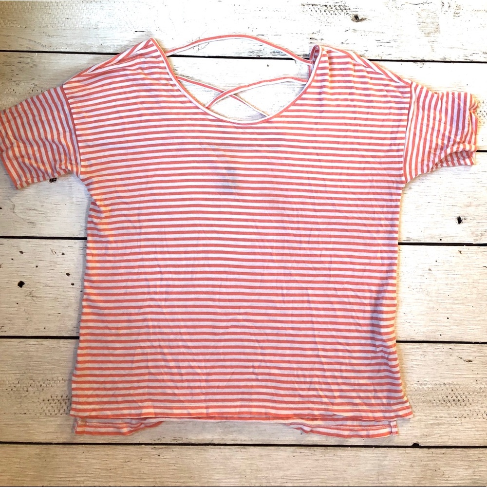 Old Navy Strappy Back Striped Top